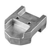 Zinkanod Mercury/Mercruiser typ F.BB/E.B, motoranod, M821631, 0.846KG/1,87LB, R800806bis, Underifrån- AnodeFactory